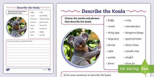 Koala Facts for Kids, Australian Animals