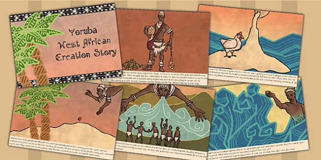 Kingdom of Benin: Yoruba Creation Story Cards - Twinkl