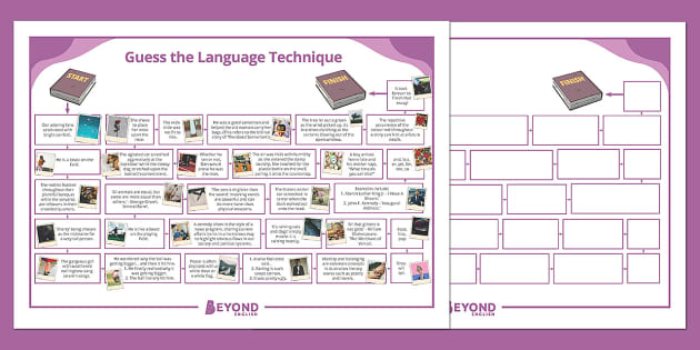 'Guess the Language Technique' Board Game (Teacher-Made)