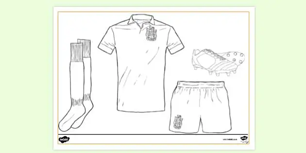 Printable Rugby T Shirt Template - Printable Templates Free