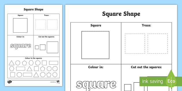 Square Shape - Properties, Steps, Examples & Questions