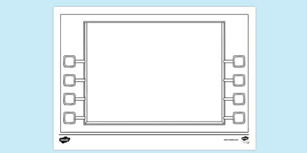 FREE! - Cash Machine Screen Colouring Sheet (Teacher-Made)