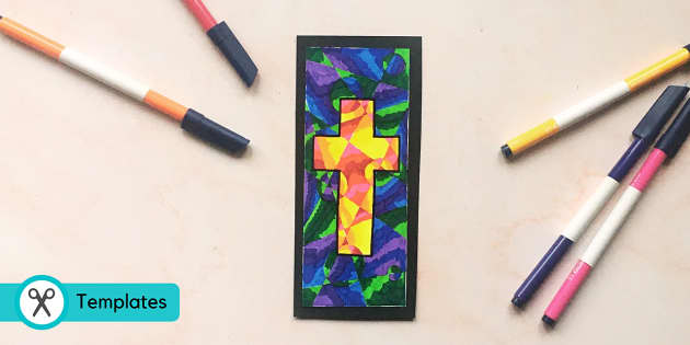 Easter Bookmarks Craft | Easter Colouring (teacher made)