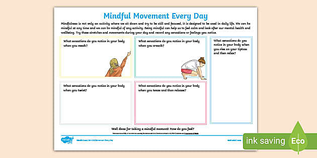 Mindful Movement: An Exercise for Bringing Mindfulness to Physical