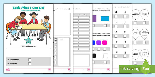 Grade 1 Baseline Assessment | South Africa | Resource Pack