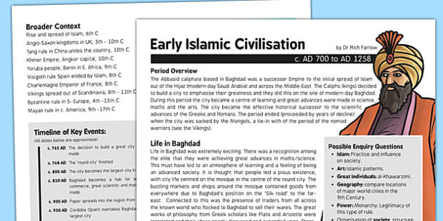 islamic history essay questions