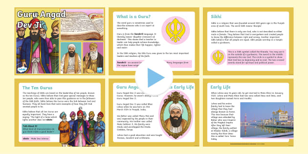 Learn about Sikhi and the life of Guru Angad Dev Ji - Twinkl