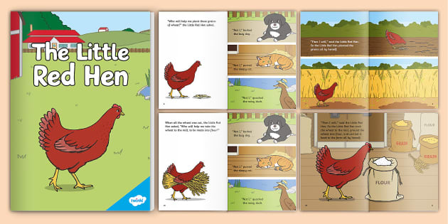 The Little Red Hen eBook (Lehrer gemacht) Twinkl