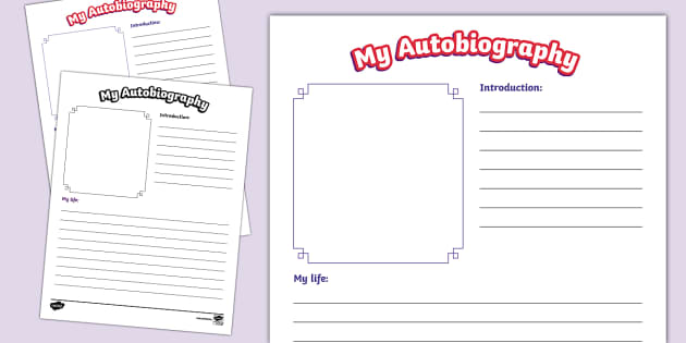 autobiography writing for class 7 topics