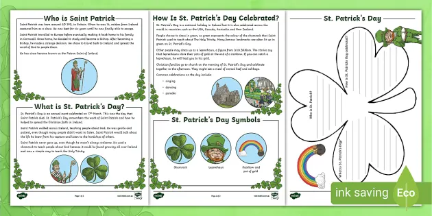 St Patricks Day Facts for Kids 