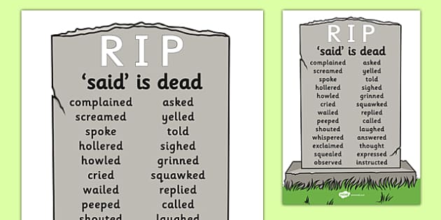 said-is-dead-display-said-is-dead-alternative-words-for-said