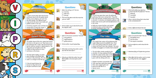 KS1 Setting Descriptions 60-Second Reads Activity Pack