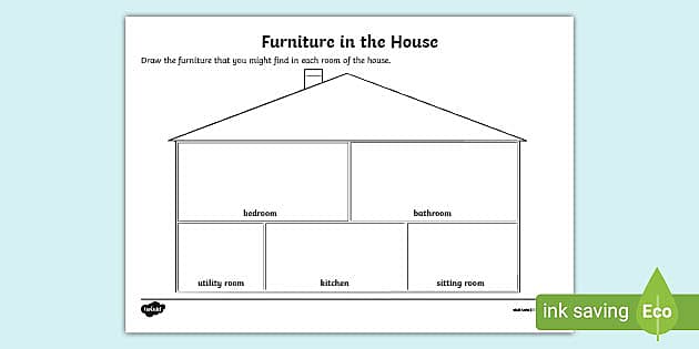 Things in the House interactive worksheet