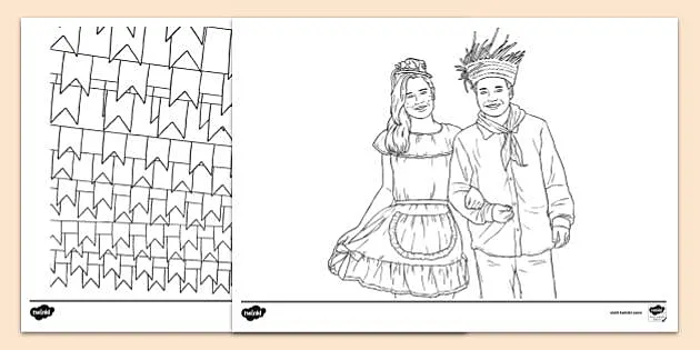 Desenho de Fogueira para colorir  Desenhos para colorir e imprimir gratis