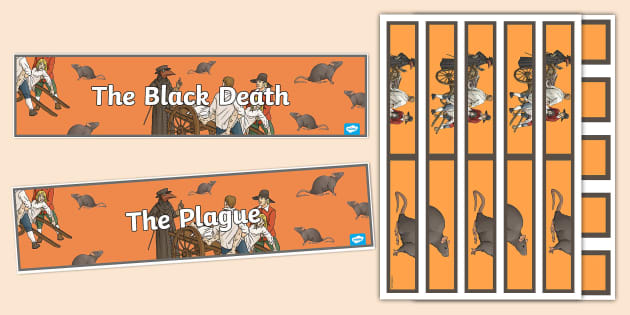 Black Death Display Pack (Hecho por educadores) - Twinkl