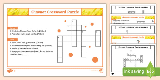 34 Crossword Puzzles For Kids - Tree Valley Academy