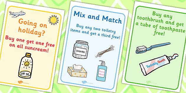 Pharmacy Role Play Posters - doctors, roleplay, props, display
