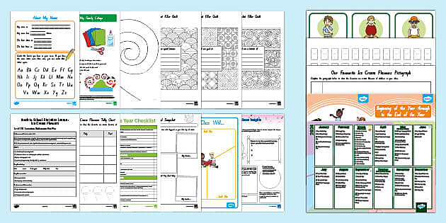 Year 2 First Week Back Activity Pack (teacher made) - Twinkl