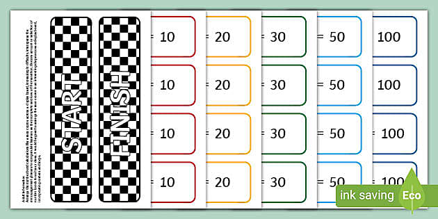 Number Bond Maths Marathon Display | Twinkl Resources