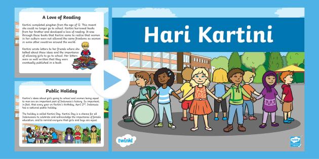 Hari Kartini PowerPoint - Indonesian History and Culture
