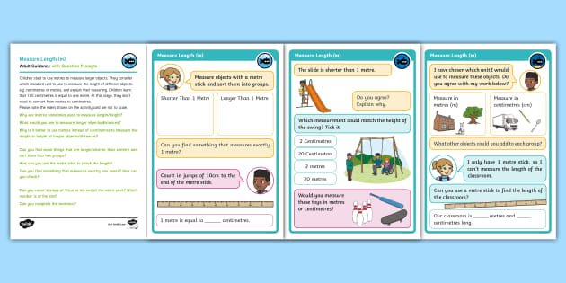 👉 White Rose Maths Compatible Year 2 Measure Length (m)