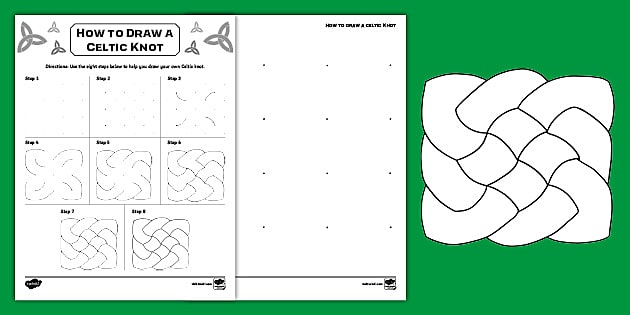 Design a Celtic Warrior Worksheet - Celtic Art for Kids