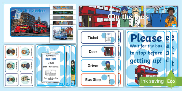 On the Bus Role-Play Pack | Twinkl (teacher made) - Twinkl