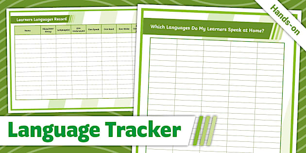 Language Tracker