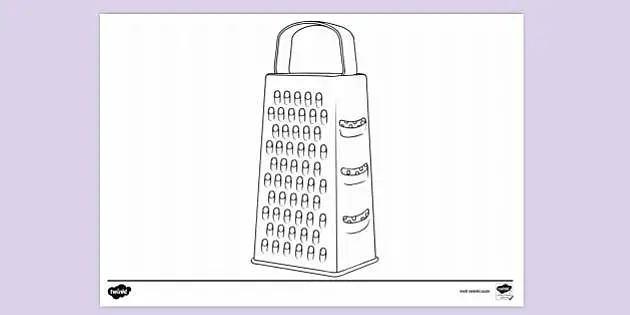 How to Draw Cheese Grater