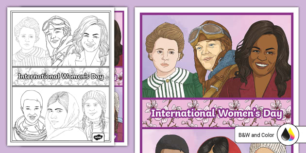 International Women's day drawing| International Women's day Poster| Easy Women's  Day drawing - YouTube