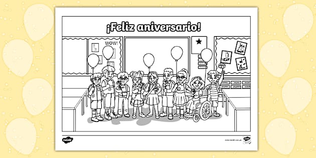 Hoja De Colorear Feliz Aniversario A Mi Colegio Twinkl Sa Df 1720447652 Hoja De Colorear Feliz Aniversario A Mi Colegio Ver 1