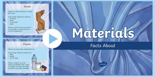 powerpoint presentation on materials