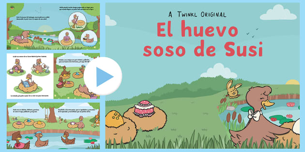 Cuento: El huevo soso de Susi (teacher made) - Twinkl