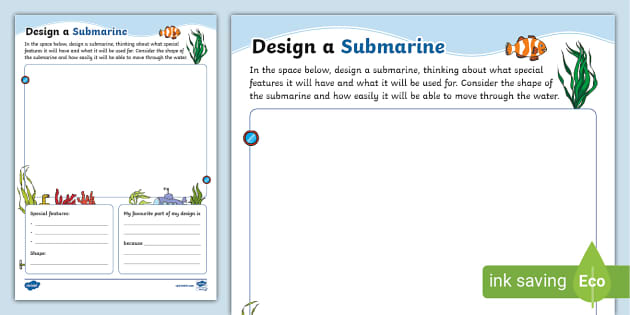 10+ Design A Submarine