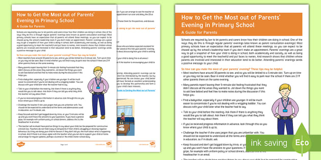 what to say at parents evening eyfs