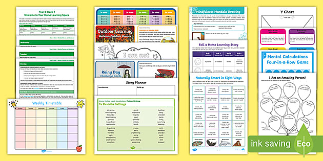 FREE! - Year 6 Term 2 Week 1 School Closure Home Learning Pack