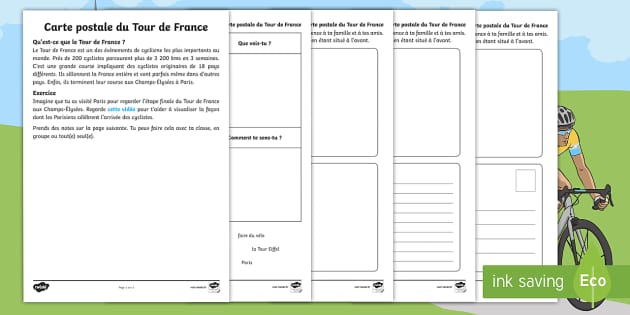 Cyclisme - CPM Carte postale Carte du Tour de France 2016 Cyclisme Cyclisme - CPM Carte postale Carte du Tour de France 2016 Cyclisme