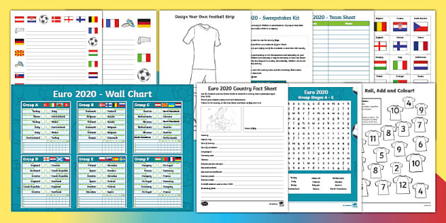 Home Learning Euro 2016 Activity Pack (Teacher-Made)