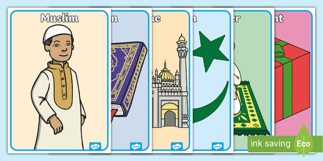 Free Id E Milad Vocabulary Posters Display Items Twinkl 2155