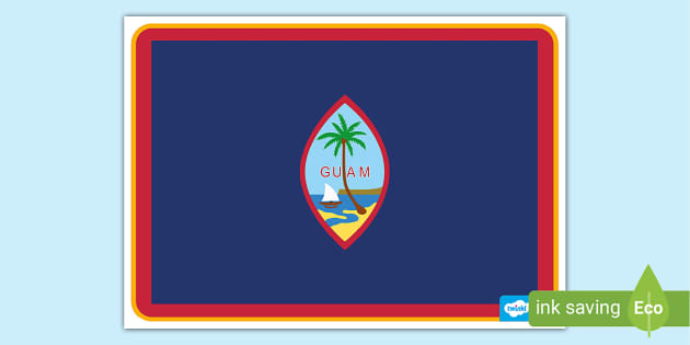 FREE! - Guam Flag Poster - Flag Display Posters | Twinkl