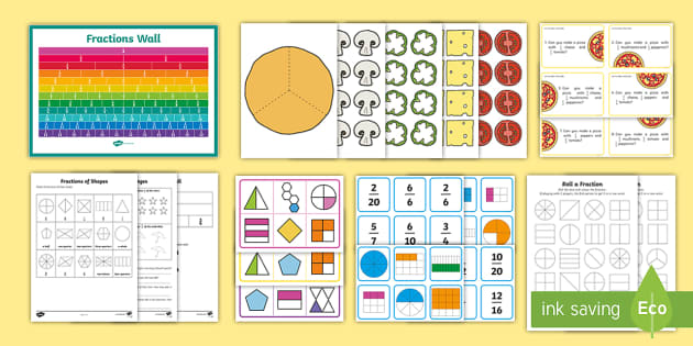 Fractions Activity | Maths | Twinkl (teacher made) - Twinkl