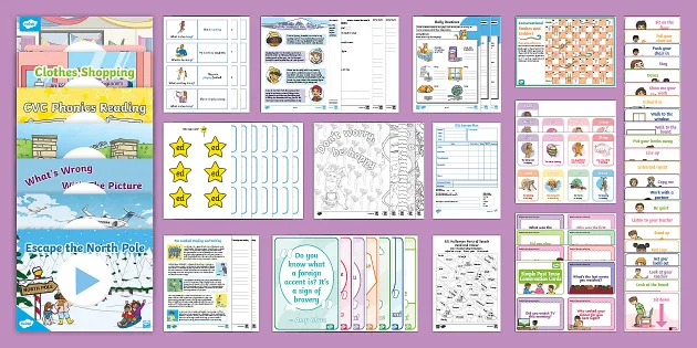 Kids　Free　ESL　ESL　Pack　Twinkl　FREE!　for　Projects　Resource