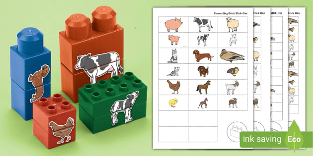 Adult And Baby Farm Animals Matching Game - Parents - Topics