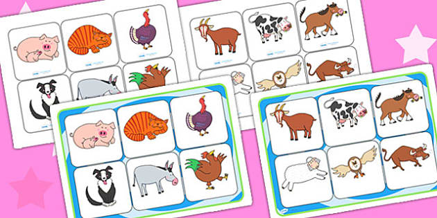 Matching Mat SEN to Support Teaching on Farmyard Hullabaloo