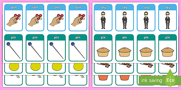 Minimal pair: Consonants /p/ and /b/, 612 pairs