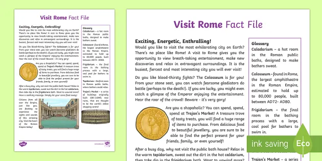 Roman School Visits, Historical Lives, Roman Days, KS2