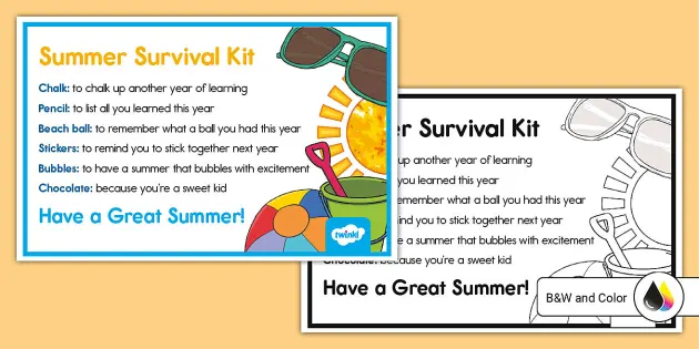 Teacher Survival Kit Ideas  Days With Grey