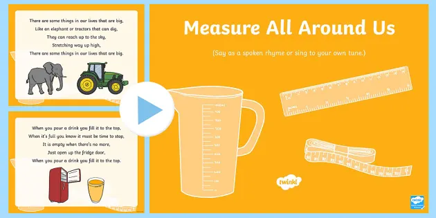 Measure All Around Us Song PowerPoint (teacher made)