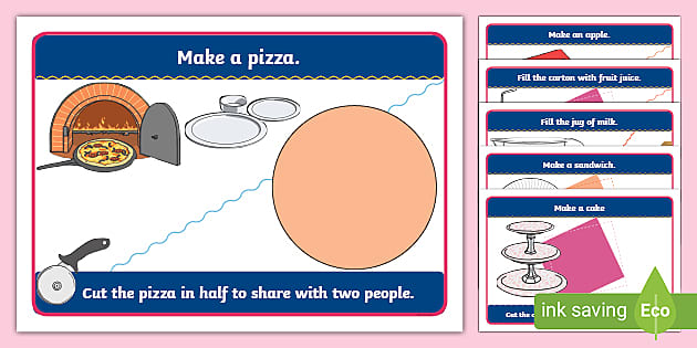 Halving Activity with Modelling Dough (Hecho por educadores)