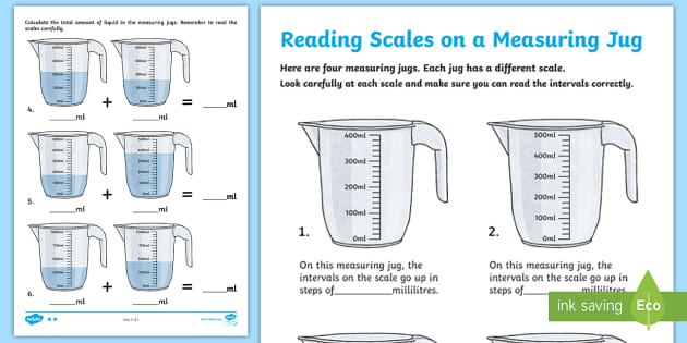 maths-reading-scales-on-a-measuring-jug-differentiated-worksheets